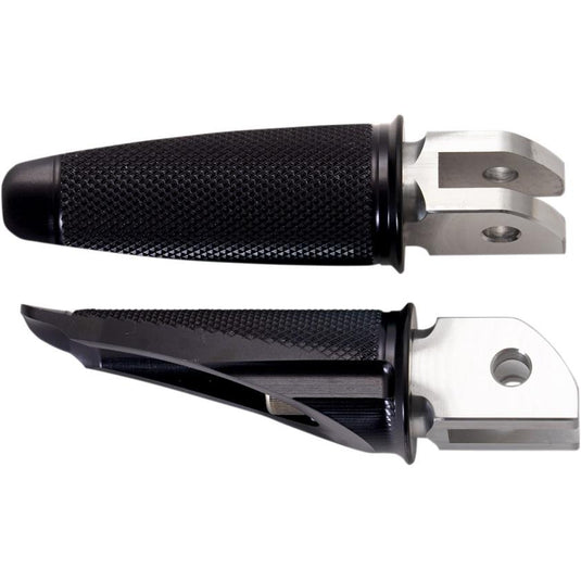 Speed Merchant SM-HDSTSPBLK Speedpegs Footpegs - Black Anodized Finish