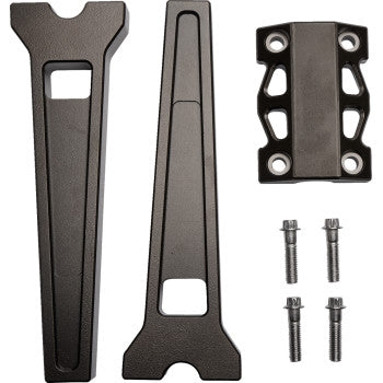 La Choppers LA-7470-10Z 1in. Straight Riser Kit - 10in. - Bronze