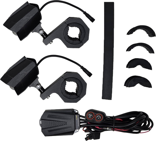 Pathfinder PL80LRB Wired Remote for Dual Switchback LED Light - Black