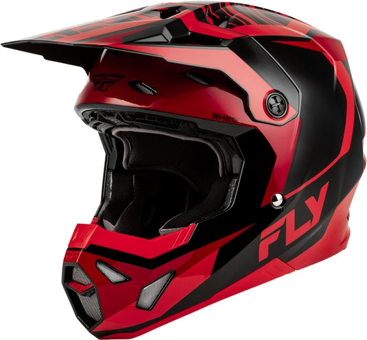 Fly Racing Formula CP Charge Helmet (Large, Black/Red)