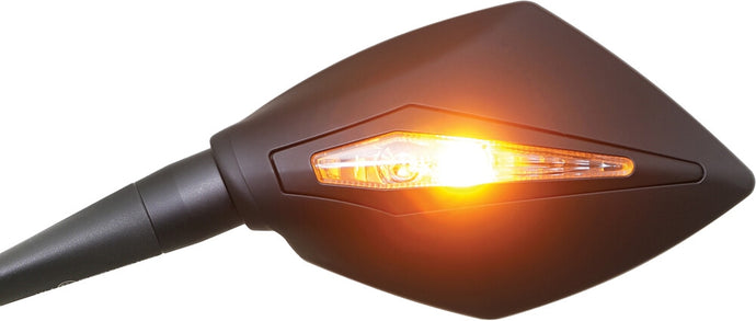 Koso North America SB0000010 Apex Mirrors with LED Turn Signals
