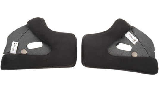Biltwell Inc. Cheek Pads for Gringo/Gringo S Helmets - 33mm