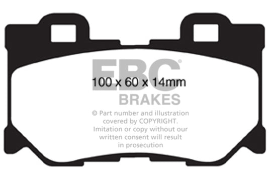Ebc DP31824C EBC Redstuff Brake Pad Sets