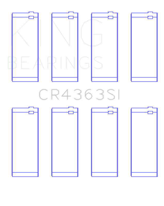 Load image into Gallery viewer, King Engine Bearings CR4363SI KING Connecting Rod Bearings
