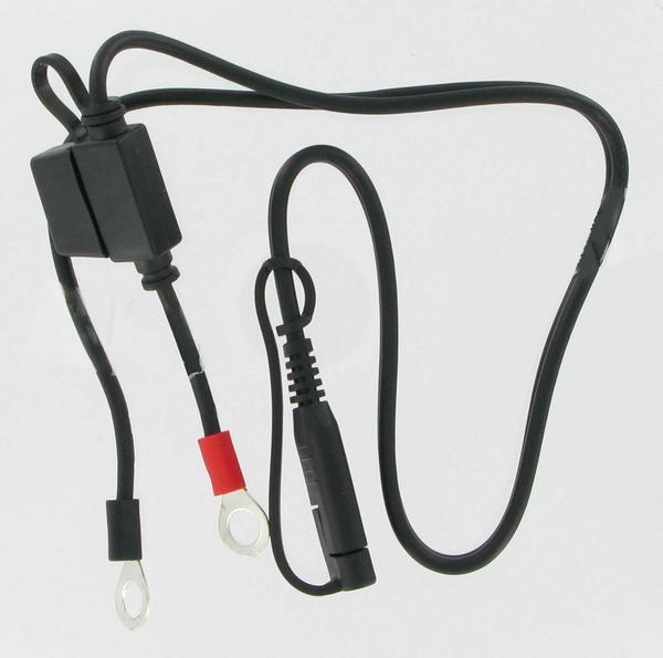 Battery Tender 081-0069-6 Quick Disconnect Lead with Snap Cord Connectors - Black