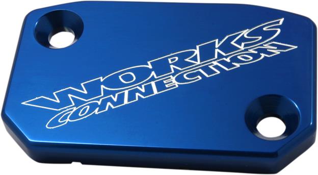 Works Connection 21-060 Front Master Cylinder Cover - Blue