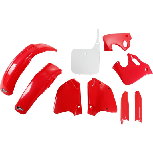 Ufo Plastics HOKIT096F@999 Complete Body Kit - OEM (Red/White)