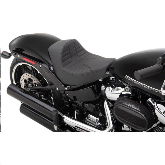 Drag Specialties 0802-1272 EZ-ON Mount Solo Seat - Scorpion Stitch