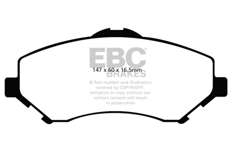 Load image into Gallery viewer, Ebc UD1273 EBC Ultimax2 Brake Pad Sets

