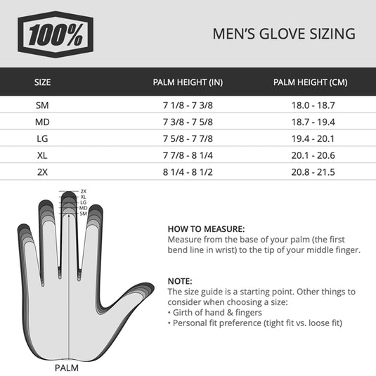 100% Airmatic 2 Gloves (X-Large, Blue)