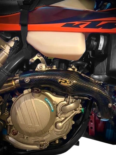 P3 201089 Carbon Fiber Header Heat Shield