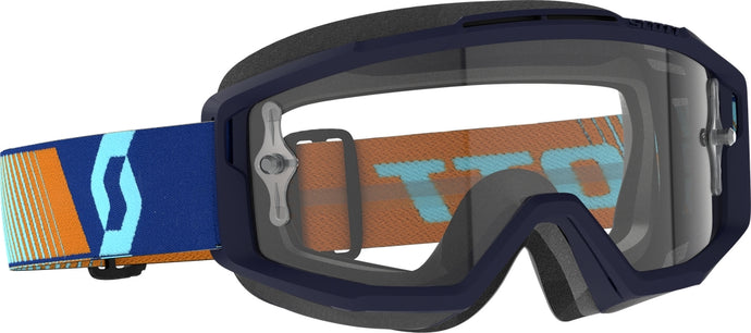 Royal Blue/Orange / Clear Works Lens