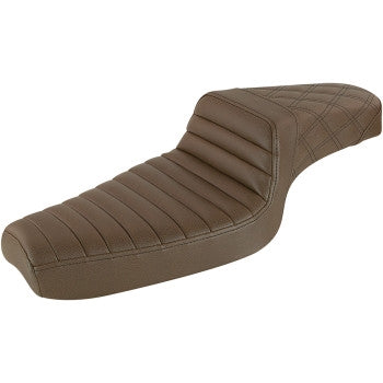 Saddlemen 879-03-176BR Front TR/Rear LS Step -Up Seat - Brown