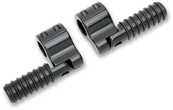 Lindby BL 810 Black Anodized Clamp-On O-Rings Footpegs