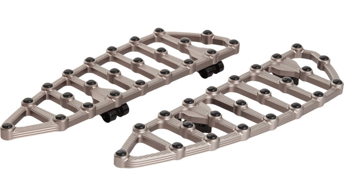 Arlen Ness 410-013 MX Floorboard - Driver - Titanium