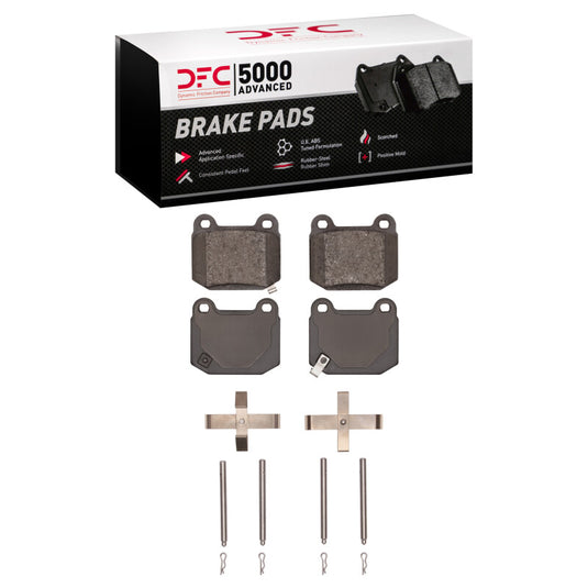 Dfc 1551-0961-01 DFC 5000 Advanced Low Met Brake Pads