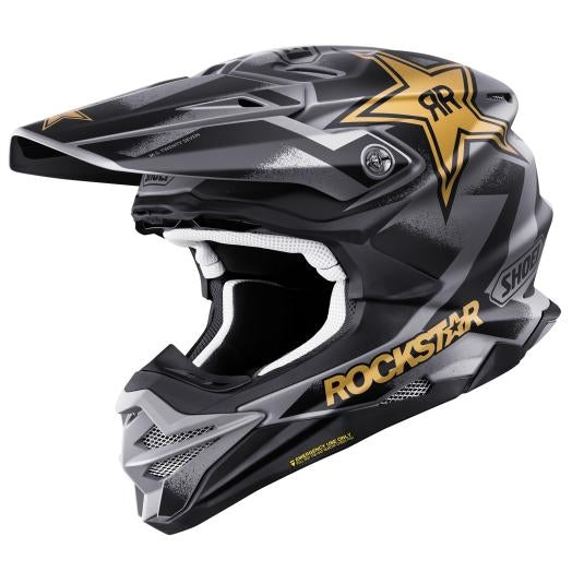 Load image into Gallery viewer, Shoei VFX-EVO Malcolm Stewart 27 Helmet (Small, Black (TC-5))
