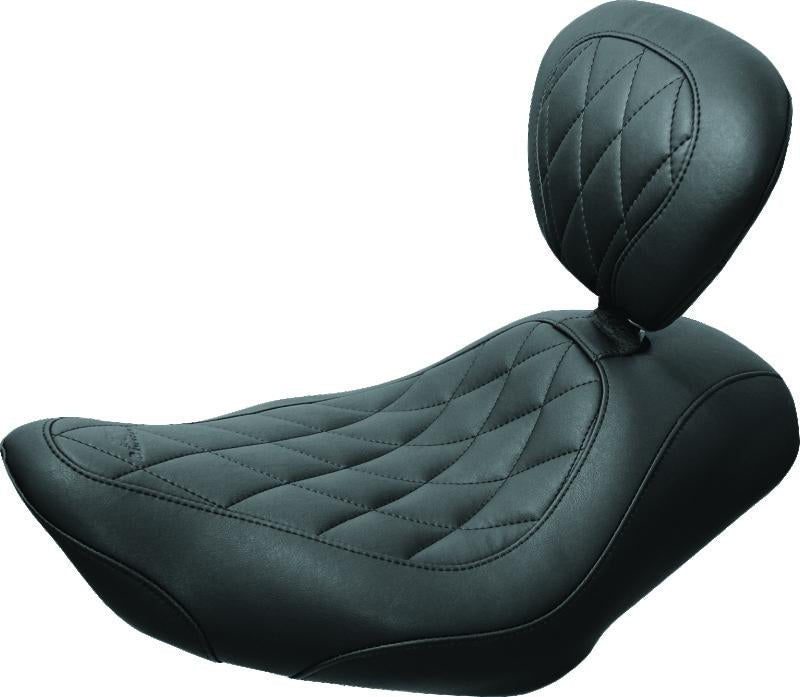 Load image into Gallery viewer, Mustang Motorcycle 79661 MMP 2 Piece Seat with Driver Backrest Original
