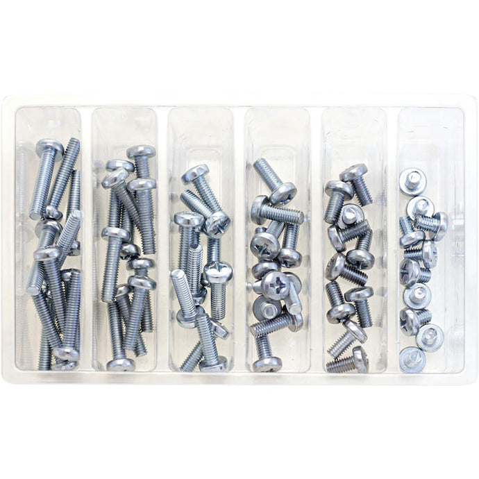 Bolt Motorcycle Accessories SV-M6PAN M6 Pan Head Screw Assortment