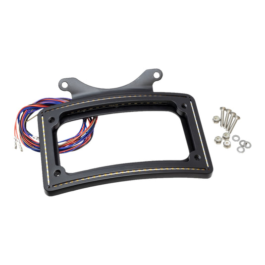 Letric Lighting Co. LLC-IPPL-M1 Perfect Plate-Light for Indian - Matte Black