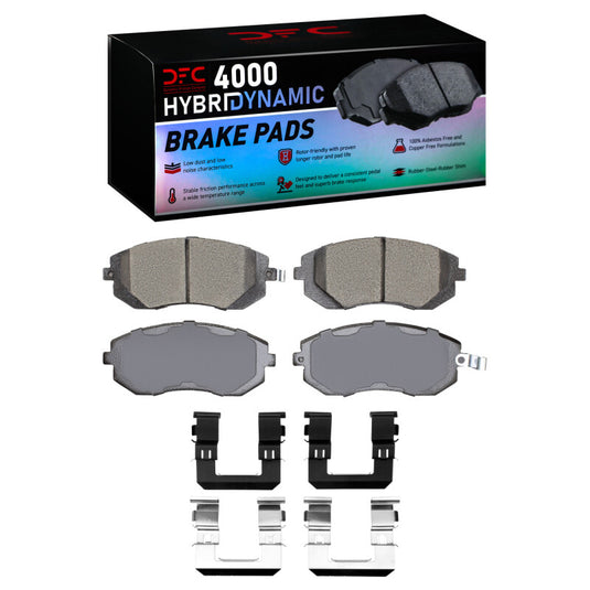 Dfc 4000-0929-01 DFC 4000 HybriDynamic Brake Pads