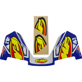 Fmf Racing 014849 2020 Blue Logo Decal Replacement Kit