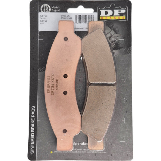 Dp Brakes DP734 Sintered Metal Brake Pads