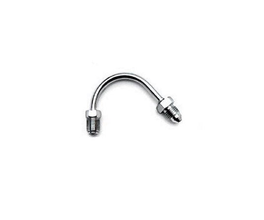 Drag Specialties DS098284 AN-3 x 3/8in.-24 Inverted Flare 150deg. Brake Fitting