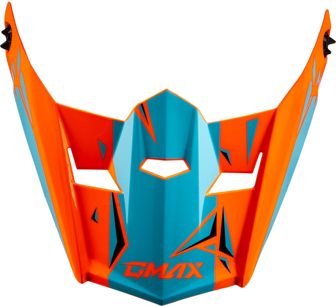 G-Max Unstable Youth Visor - Sm-Lg - Hi-Vis Orange/blue