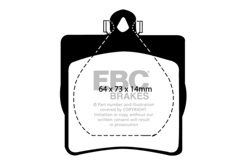 Load image into Gallery viewer, Ebc DP31191C EBC Redstuff Brake Pad Sets
