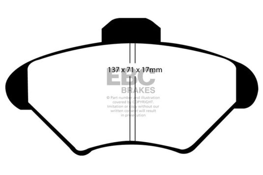 Ebc DP31143C EBC Redstuff Brake Pad Sets