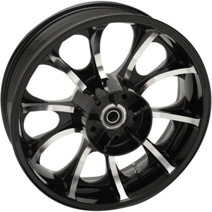 Coastal Moto 3D-LGO185BC-ABS Precision Cast Largo 3D Rear Wheel - 18 x 5.5in. - Black