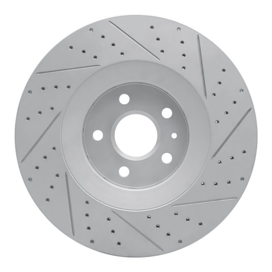R1 Concepts 830-46029L RNC Geo-Carbon Rotor - Drill & Slot
