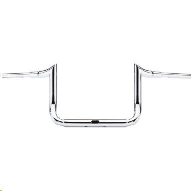 La Choppers LA-7356-10 1-1/2in. Grande Prime Ape Handlebars - 10in. Rise - Chrome