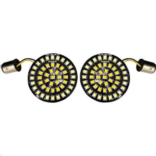 Drag Specialties 2020-1807 Front Dual Bullet-Style Turn Signal Insert
