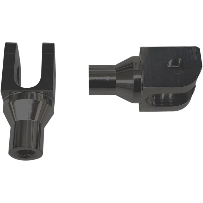 Rivco Products PEGSHABK Honda Peg Adapter Set - Black