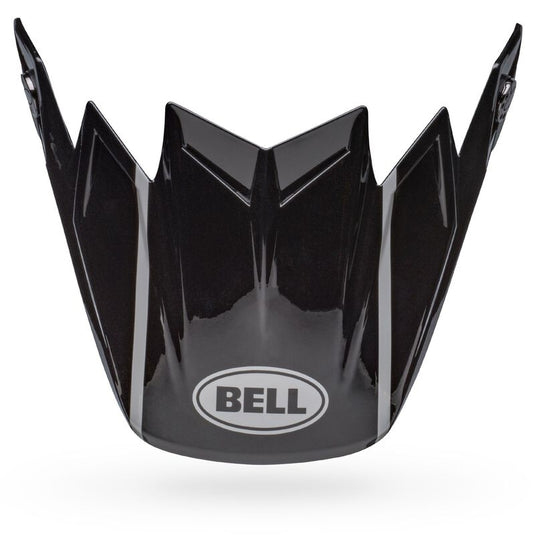 Bell Helmets Visor for Moto-9S Flex Sprint Helmets - Matte/Gloss Dark Blue/Hi-Viz Yellow
