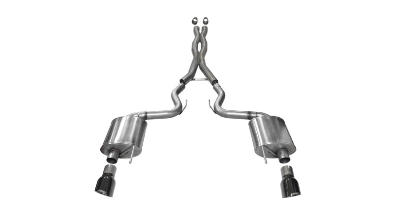 Load image into Gallery viewer, Corsa Performance 14332BLK COR Cat-Back Sport
