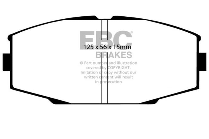 Ebc DP2610 EBC Greenstuff Brake Pad Sets