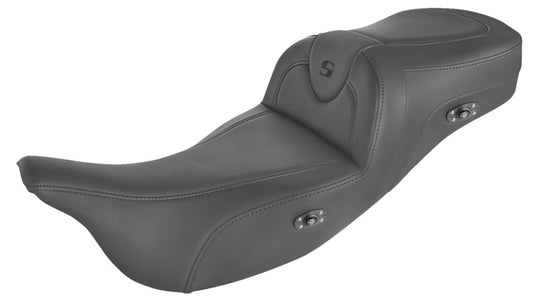 Saddlemen 808-07B-187THCT Heated Road Sofa Seat - without Driver's Backrest