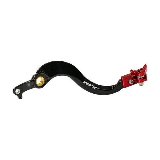 Rfx FXRB 10600 99RD Pro Series Rear Brake Pedal with Folding Tip - Red