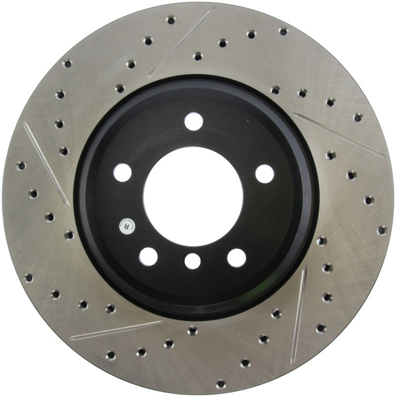Load image into Gallery viewer, Stoptech 127.34093R ST Slot &amp; Drill Brake Rotors

