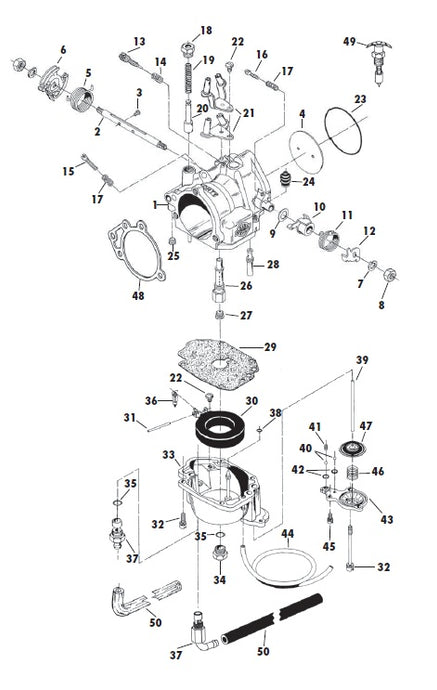 S&S Cycle 106-3516 Intake Manifold Flanges - Front/Rear