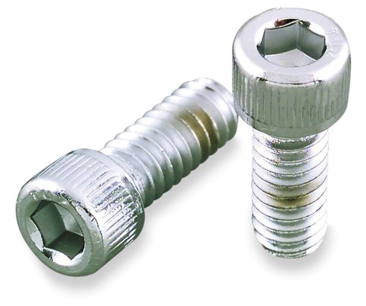 Drag Specialties DS-190584 #8 Fine and Coarse-Thread Knurled Socket-Head Bolts - 8-32 x 1/2in.