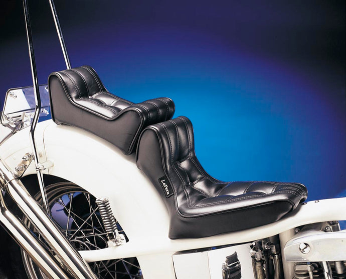 Le Pera L-574 Signature II Seat with Pillion - Pleated Style