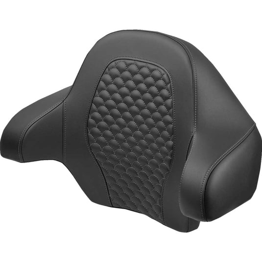 Saddlemen 814-07-20902 Roadsofa Tour-Pak Backrest Pad for King Tour-Pak - DS with Gray Stitching