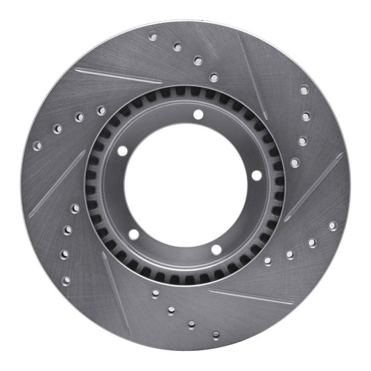 R1 Concepts 631-02001L RNC Brake Rotor - Drill & Slot