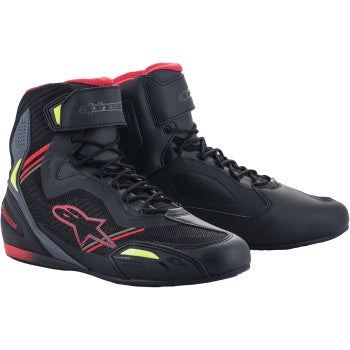 Black/Red/Fluorescent Yellow