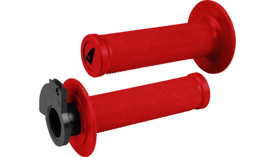Ufo Plastics MA01828#B Lock-On Grips - Red
