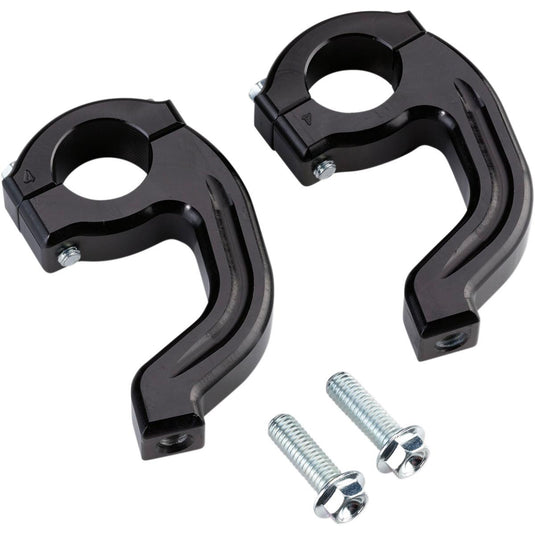 Moose Racing 50-214B Inner Mount Clamp for Contour Handguard - Black